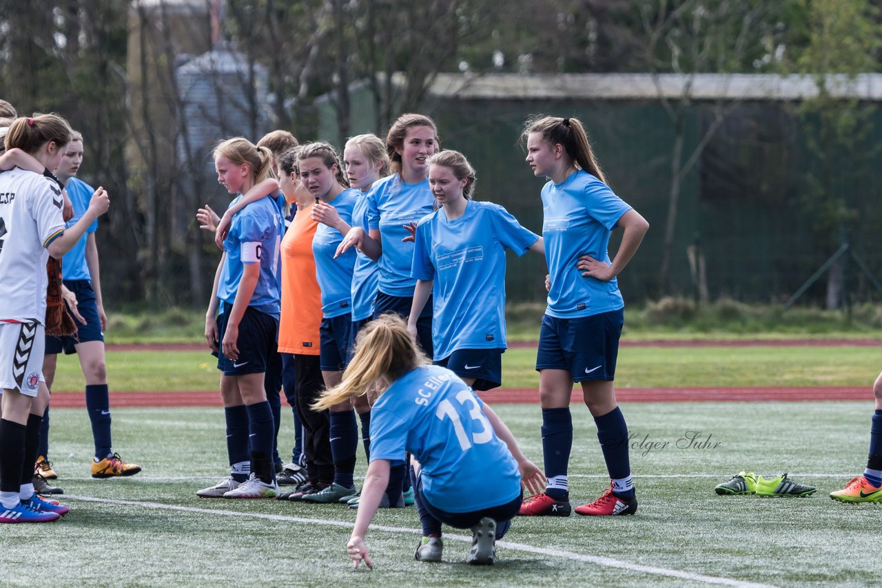 Bild 348 - B-Juniorinnen Ellerau - St. Pauli : Ergebnis: 1:1